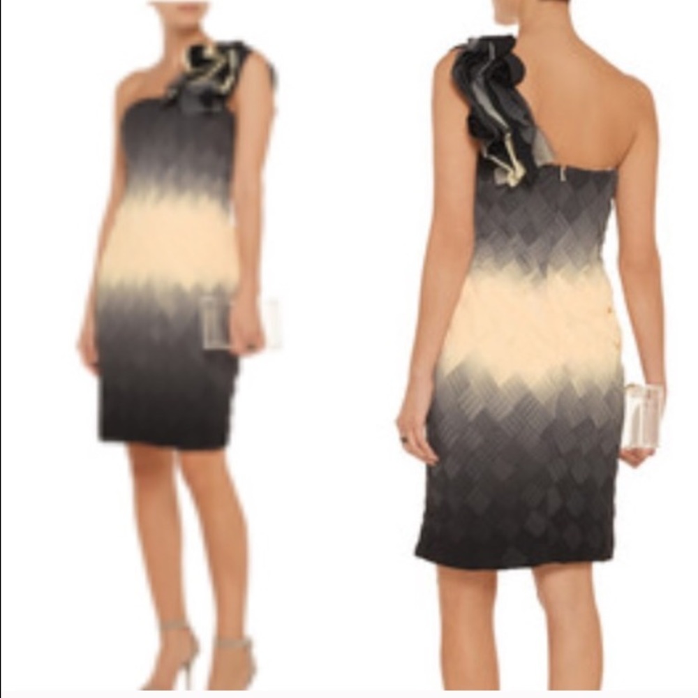 STUNNER BRAIDED OMBRÉ DRESS